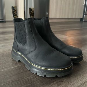 DR. MARTENS EMBURY LEATHER CASUAL CHELSEA BOOTS